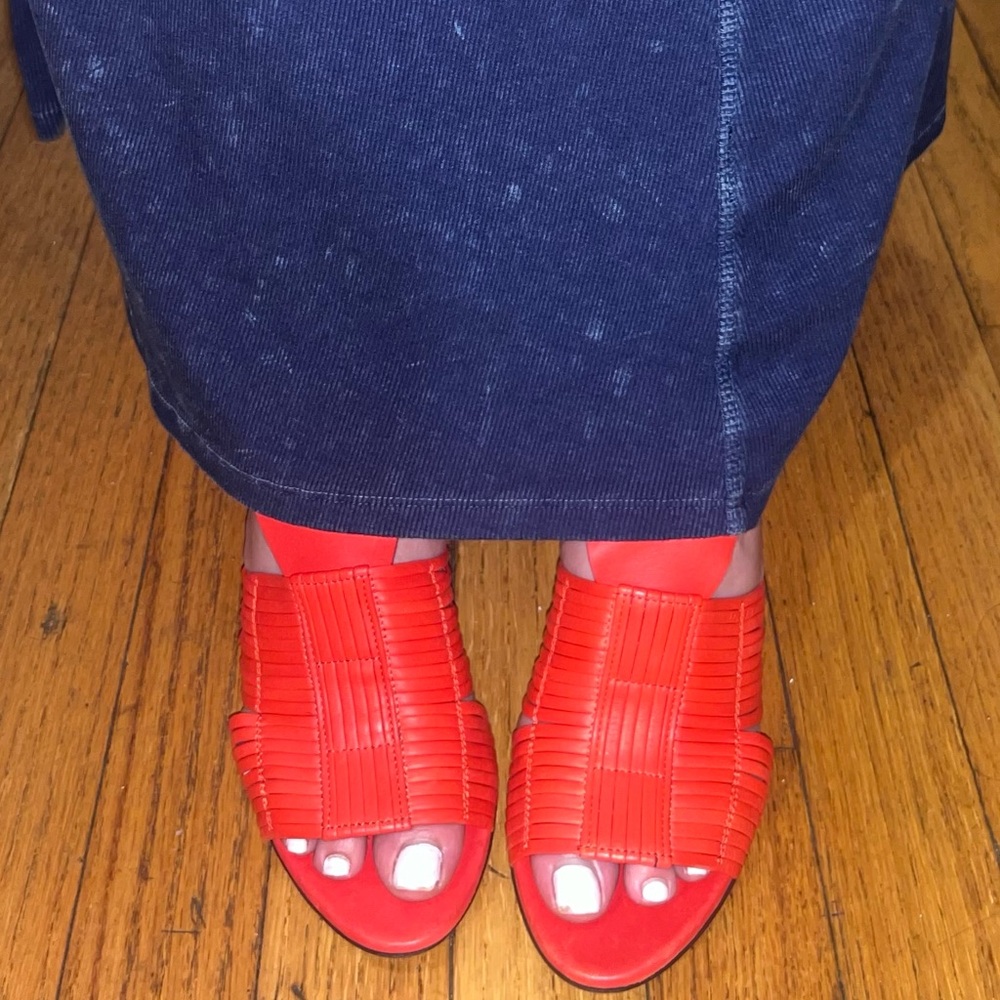 Via Spiga Red Sandals